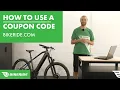 How to Use a Bike Coupon Code BikeRide com