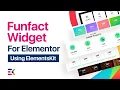 How to Use ElementsKit Fun Factor Widget in Elementor Animated Counter Tutorial