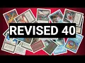 Revised 40 - Format Introduction for Magic the Gathering MTG