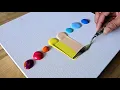 Easy Acrylic Painting Technique Abstract Painting Step By Step For Beginners