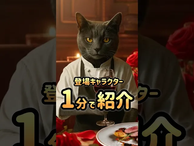 1分でわかる！キャラクター紹介