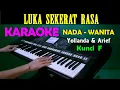Download Lagu LUKA SEKERAT RASA - Yollanda & Arief | KARAOKE Nada Wanita