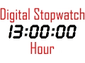 Stopwatch Digital Timer 13 Hour counter