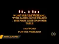 Download Lagu Word for the Weekend, With James Jacob Prasch - The Four Legs of Satans Table