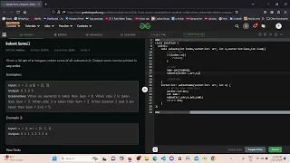 Subset Sum I Recursion C Java Question 9