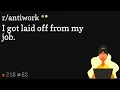 I got laid off from my job