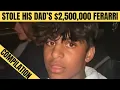 14 Year Old Stole His Dad s 2 500 000 Ferrari Daniel Mac Compilation