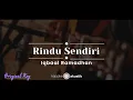 Download Lagu Rindu Sendiri – Iqbal Ramadhan (KARAOKE AKUSTIK - ORIGINAL KEY)