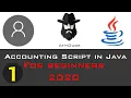 Accounting Script in Java Part 1 Java for Beginners AttiDude