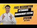 Django Face Recognition Based Smart Attendance System with Real-Time Database OpenCV