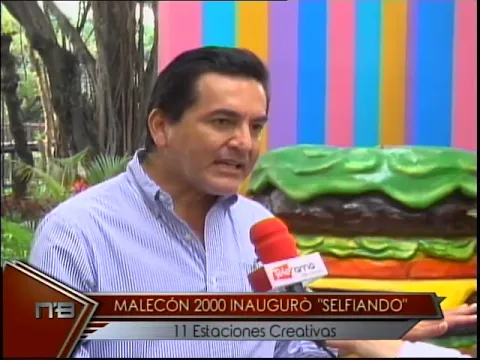 Malecón 2000 inauguró Selfiando 11 estaciones creativas