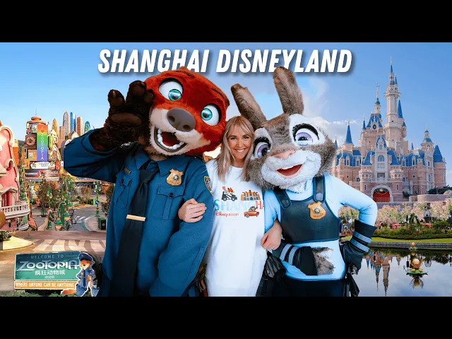 Our First Visit to Shanghai Disneyland (our final Disney park)