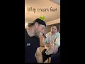 Whip Cream Foot Couples Challenge