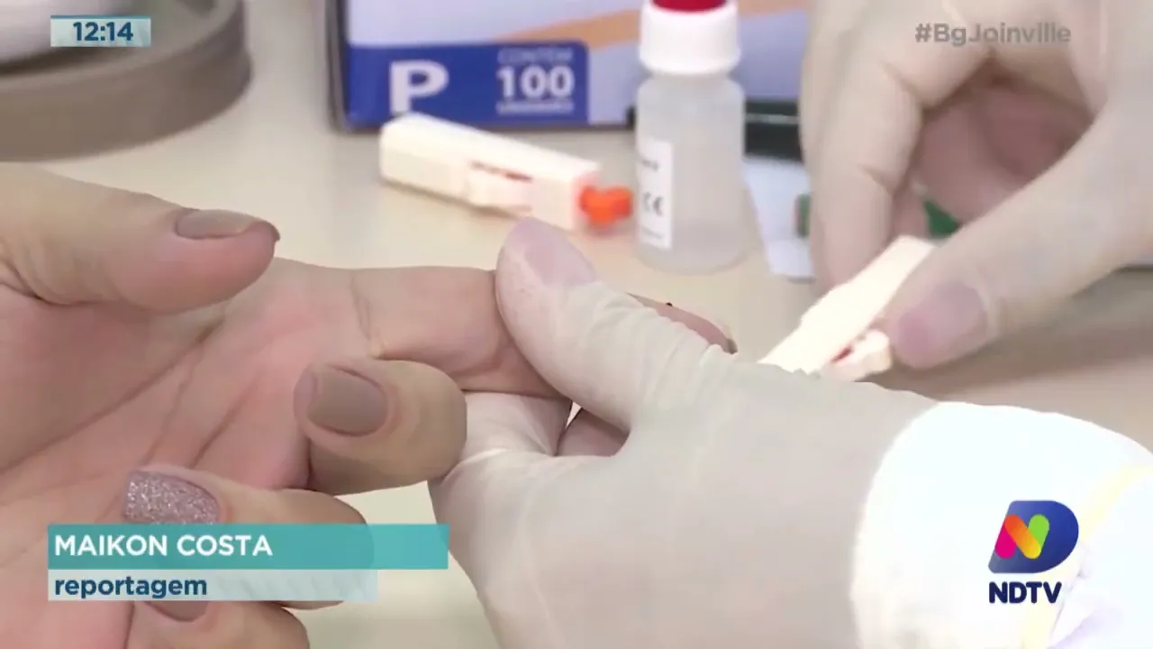 Cresce a procura por testes de Covid-19 em Joinvillle