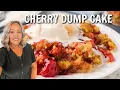 Cherry Dump Cake Super Simple and Just 4 Ingredients
