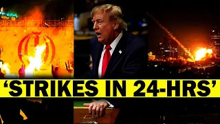 BREAKING | TRUMP WARNS U.S. COULD STRIKE IRAN IN 24-HRS! | 'Finish The Job!'