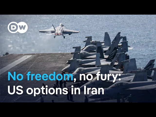 Video: No Freedom, no Fury – what options are left for the US in Iran? | DW News