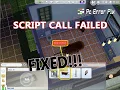 Fix The Sims 4 Script Call Failed Error Working Tutorial PC Error Fix