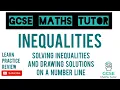 Solving Inequalities Drawing Solutions on a Number Line Higher Foundation GCSE Maths Tutor