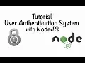 Tutorial User Authentication System with NodeJS - EP03 Setup JsonWebToken