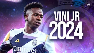 Vinicius Jr King Of Dribbling Skills Is Back 2024 HD 