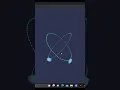 Atom animation using html and css