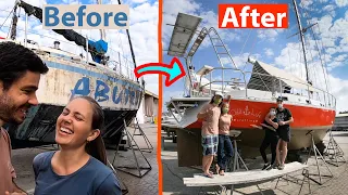 ⛵️It’s about time to rename our abandoned sailboat!!#150