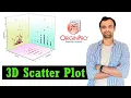 How to make a 3D scatter plot in Origin Pro 2024 Complete Tutorial