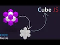 3d Cube Code Inside JavaScript simulation javascript javascript animation 3d js Cube JS