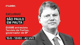 Macro em Pauta: Exame entrevista Tarcísio de Freitas, governador de SP