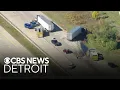 Multi-vehicle crash closes westbound I-96 near Howell