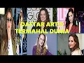 Lagu Daftar Artis Termahal Dunia.