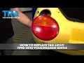 How to Replace Tail Light 1998-2010 Volkswagen Beetle