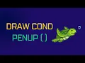 Python Turtle Graphics PenUp PenDown