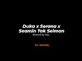 Download Lagu Duka X Serana X Seamin Tak Seiman  slowed By fela #sadgirl #slowed