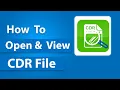How to Open CorelDRAW CDR Files in Windows Open and View CDR File Without CorelDRAW