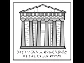 80th Anniversary of the University of Pittsburgh s Greek Room