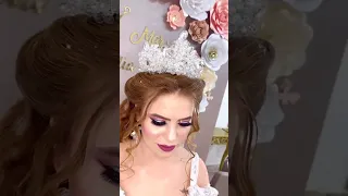هنيه يا ام العريس اجت ع بيتك كنه احلى رقص العروس مكياج وتسريحة شي بجنن الف مبروك 