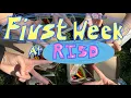 FIRST WEEK AT RISD Challenging