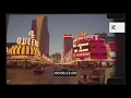 1990s Las Vegas POV Driving At Night