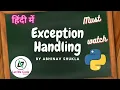 Exception Handling in Python