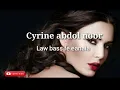 Download Lagu Cyrine abdol noor ||law bass fe eanaia musik sahdu mp3 (rdl)