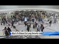 Who s to blame for long security lines
