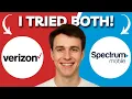 Verizon vs Spectrum Mobile - Which Mobile Carrier is BETTER for You in 2025 FULL OVERVIEW