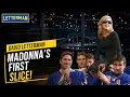Madonna s First Time Having NYC Pizza David Letterman
