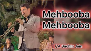 Mehbooba Mehbooba I Soprano Saxophone I @thegoldennotes