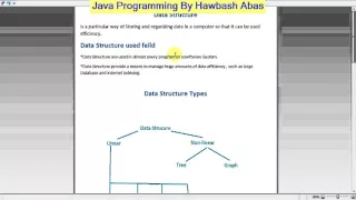 datastructure in java introduction 1 Kurdish Java Programming By Hawbash