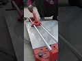 How to use Manual tile cutter