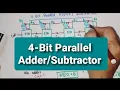 U2L9 3 4 Bit Parallel Adder Subtractor 4 bit Parallel Adder and subtractor
