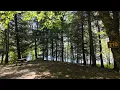 4K Walking Moffitt Beach Camp Ground